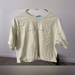 Champion cropped tshirt